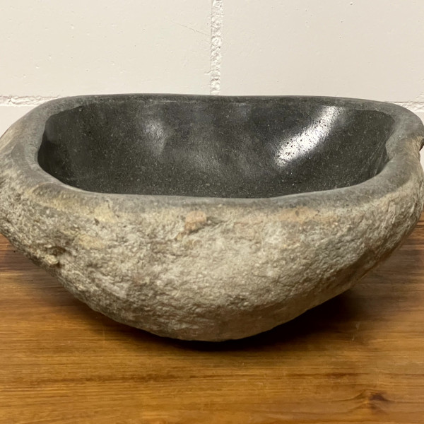 Flussstein Waschbecken A811 / 42x36